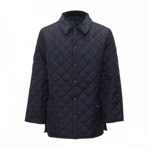 BARBOUR LIDDESDALE QUILTED JACKET - Navy